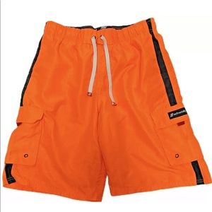 Surfmentality Swim Trunks Size XL Solid Orange